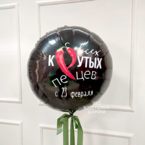 Шар круг с 23 февраля