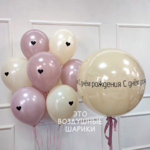 Шары на день рождения для девушки