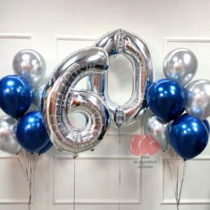Шары на юбилей на 60 лет мужчине