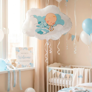 Фигура Малыш в облаках, мальчик (26"/66 см) AGURA