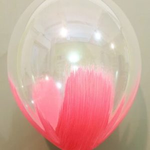 Шар 30 см браш фуксия