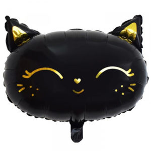 Фигура Голова Кошка голова черная (19"/48 см) ВЗ