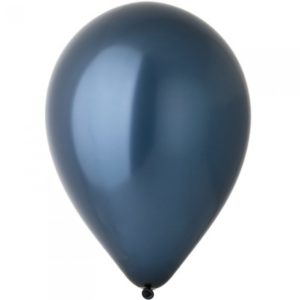 Шар 30 см Металлик Navy Flag Blue