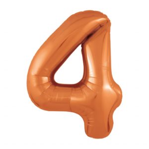 Цифра № 4 Папайя 102см