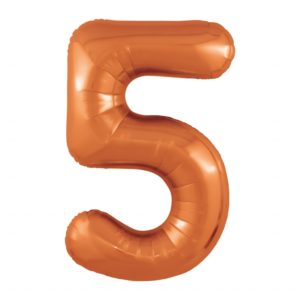 Цифра № 5 Папайя 102см