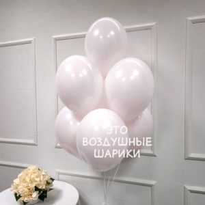 Шар 30 см Нежно розовый BELBAL(454)