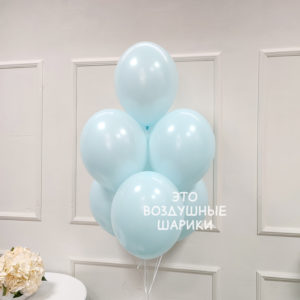 Шар 30 см Экстра Льдисто-голубой (449) BELBAL