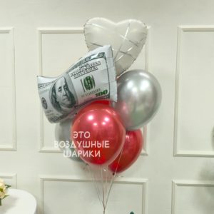 Фонтаны из воздушных шаров