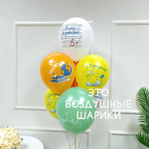 шары на 1 сентября, день зананий