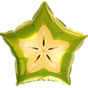 Шар (18"/46 см) Звезда Карамбола