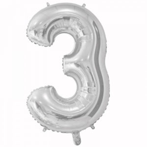 Цифра № 3 серебро