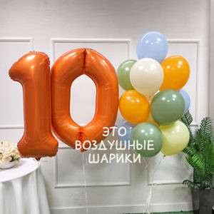 Шары на 10 лет