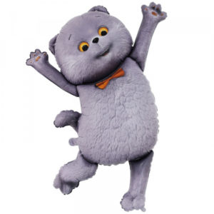 Фигура Кот Басик (36"/91 см) ВЕСЁЛАЯ ЗАТЕЯ