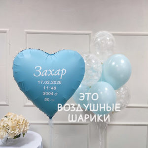 Шары на выписку из роддома мальчику